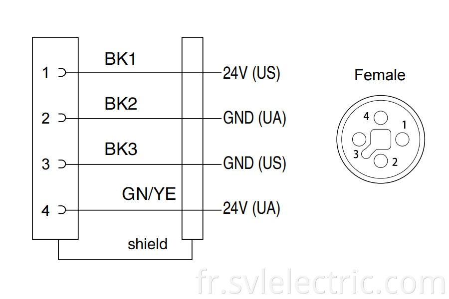 M12 connection cable